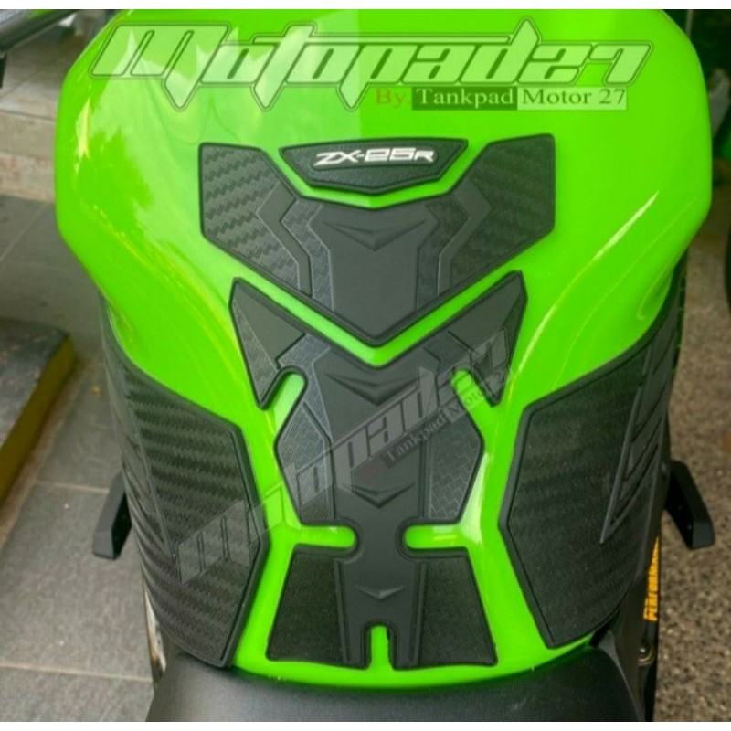 Premium Tankpad Tank Pad + sidepad Protector Karet Kawasaki ZX-25R