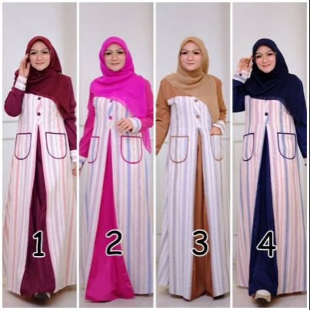 GAMIS MUSLIMAH Azizah dress by Restu mandeh