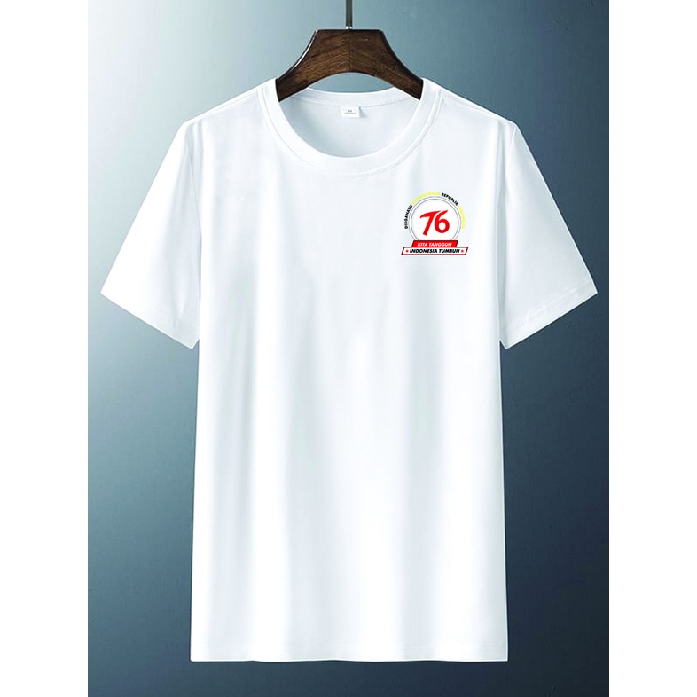 FFF KAOS PRIA II KAOS DISTRO SABLON DIGITAL BERKUALITAS BISA UNISEX  HUT RI EDITION