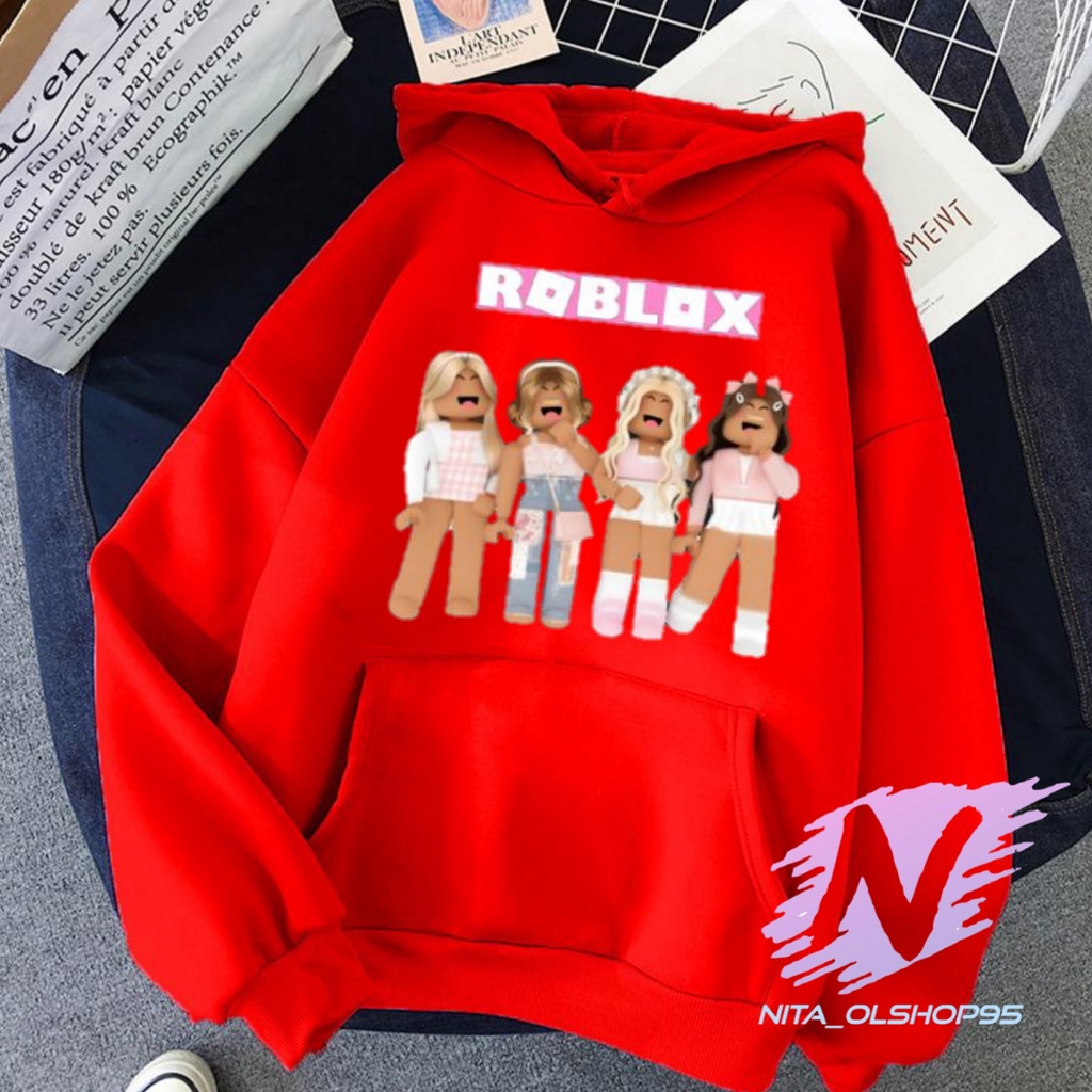 SWEATER ANAK ROBLOX GIRL HOODIE ROBLOX