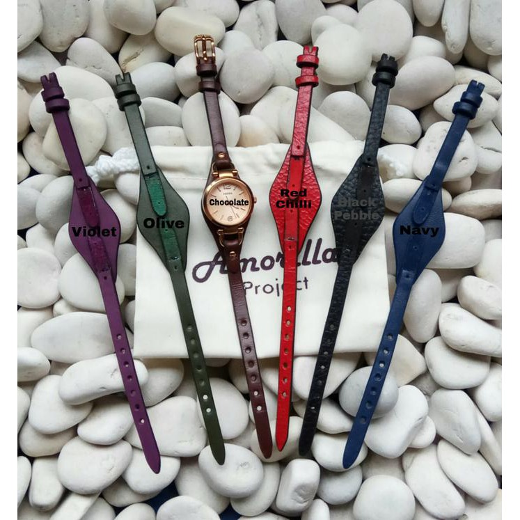 Cuci Gudang Strap Jam Pengganti Fossil Georgia Mini