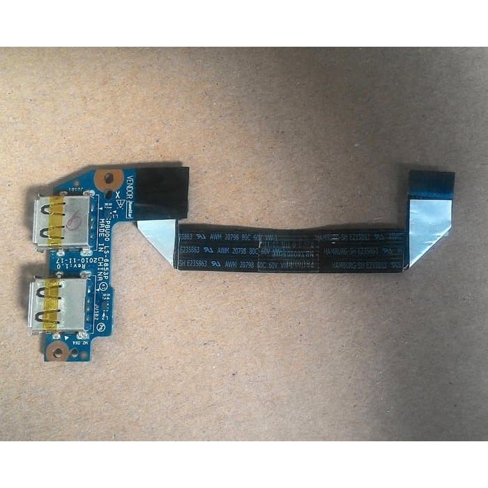 USB Board Netbook TOSHIBA NB500,NB505,NB520,NB525,NB550