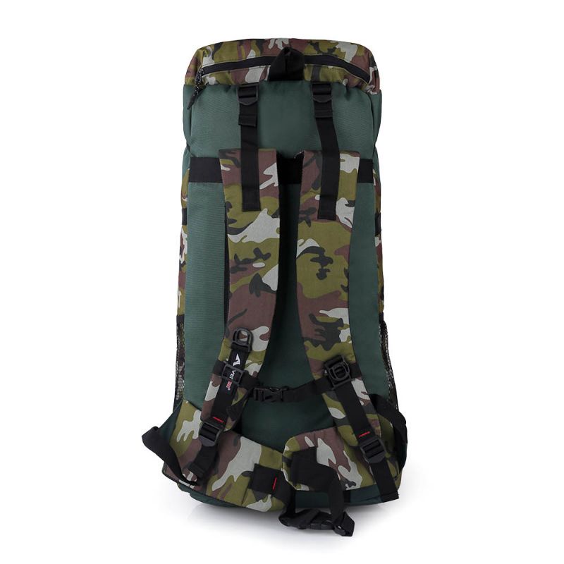 Tas Carrier 60 Liter Loreng Army Terbaru | Tas Gunung Camping Hiking Keril Outdoor Adventure Mudik Muncak Traveling | Tas Besar Bahan Cordura Premium