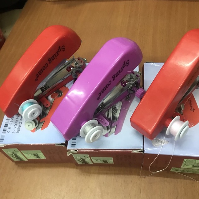 Alat Mesin Jahit Mini Portable Tangan Portabel Murah Baju Celana Sewin-8