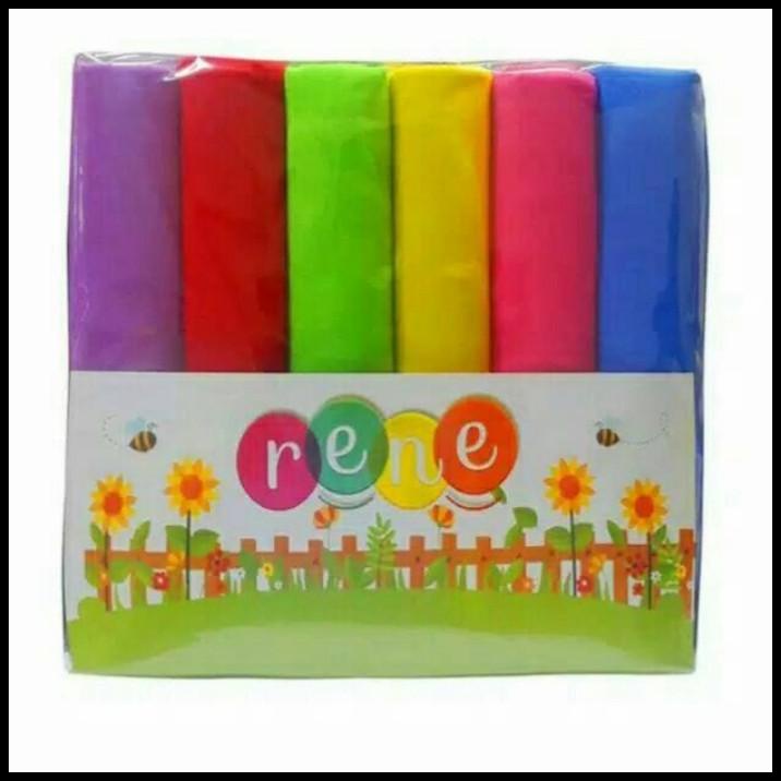 Bedong Bayi Polos Rainbow ReneBedong Bayi Polos