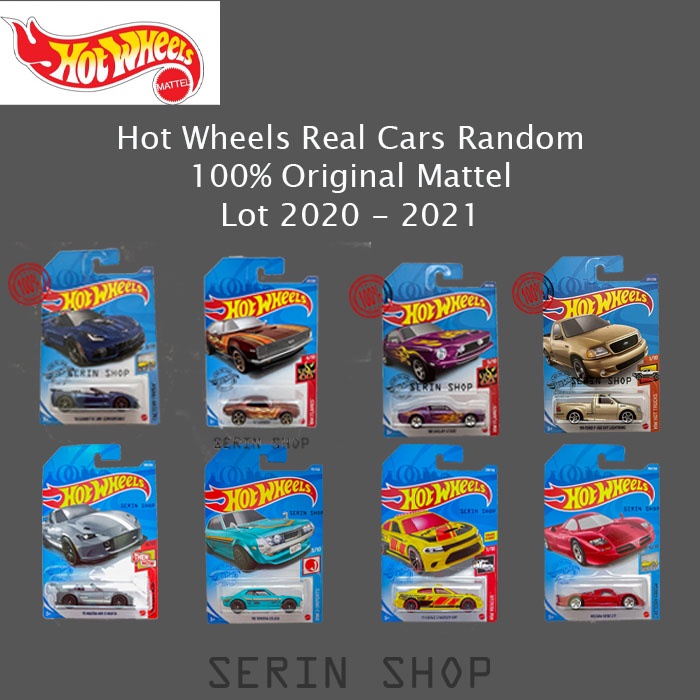 Jual Hotwheels Murah Random Real Cars Original Mattel Hot Wheels Mobil ...