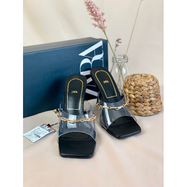 Zara Vinyl High Heels
