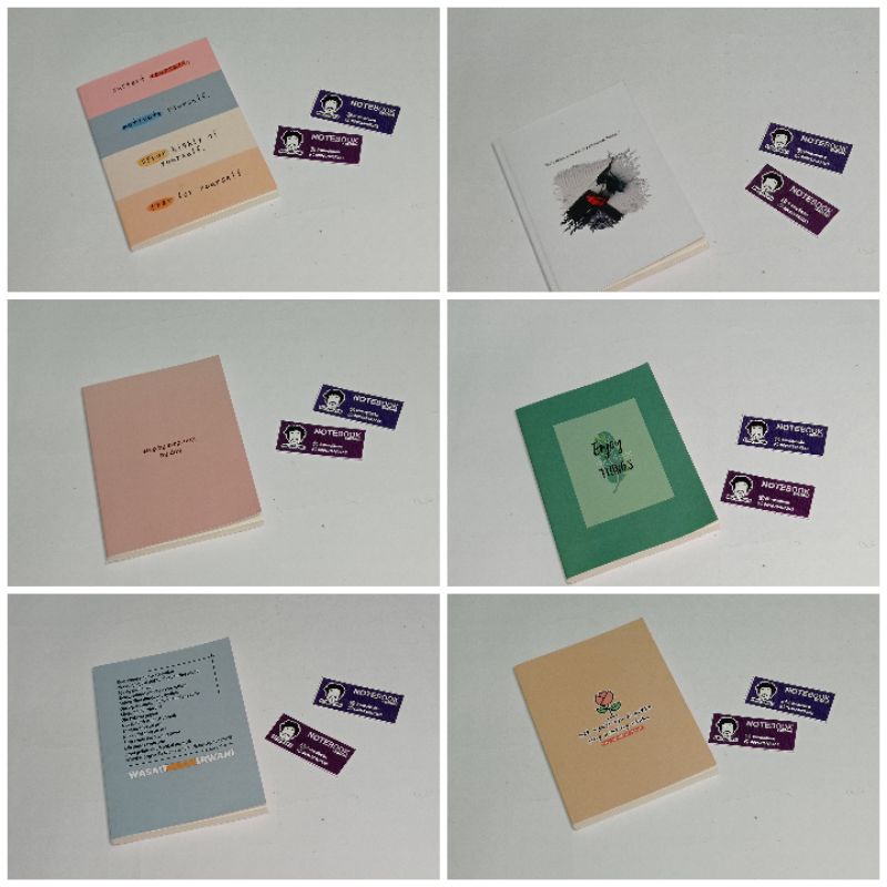 

Notebook softcover A6 | notes lucu | buku simpel | catatan unik (chapter 2)