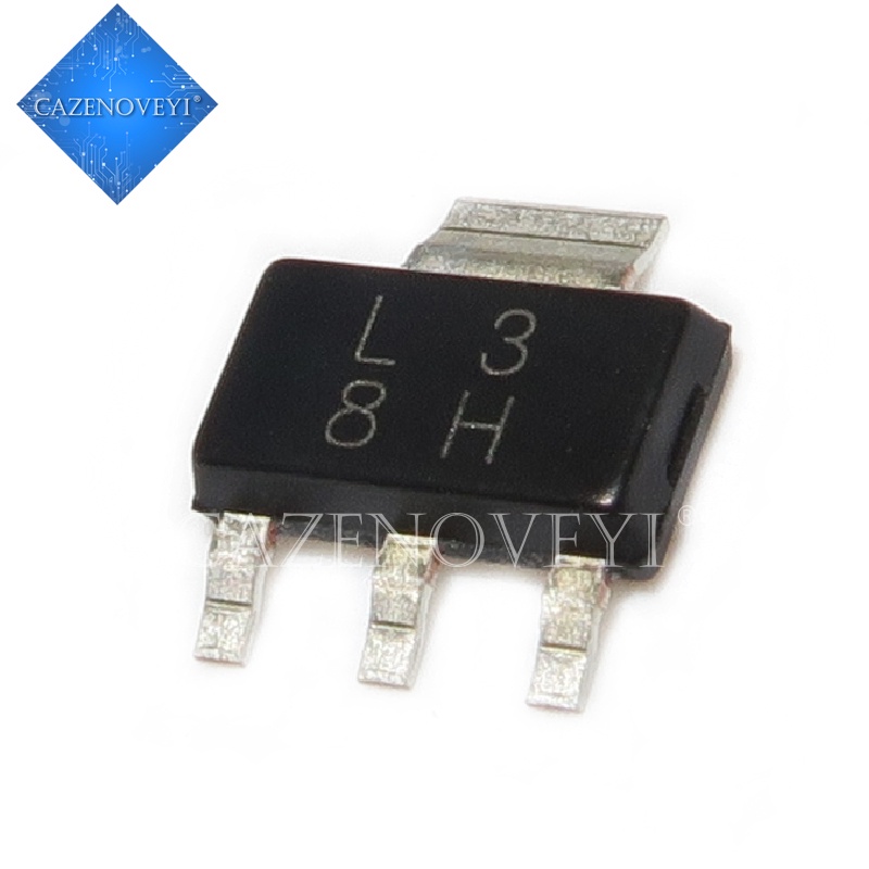 10pcs Ic Lm317Dcy Lm317Dcyr Lm317 L317 L317 L3 Sot-223