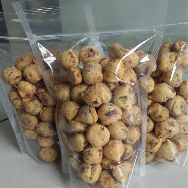 

Soes kering coklat