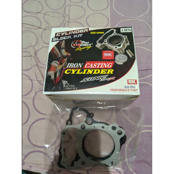 Cylinder Block/Blok XTR Iron Casting Honda Sonic/Supra GTR 62mm