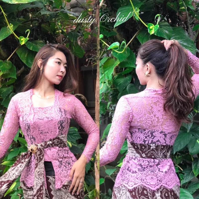 kby jadi bahan semi prancis#kebaya bali