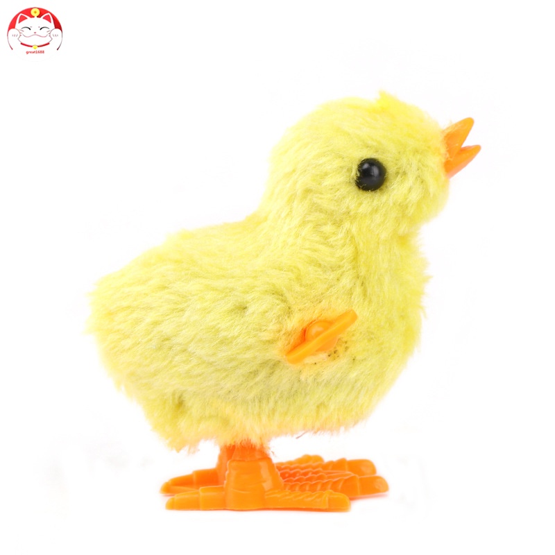 Mainan Wind Up Ayam / Bebek / Telur Paskah Melompat Untuk Bayi / Anak