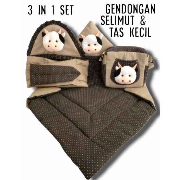 3in1 set gendongan bayi murah