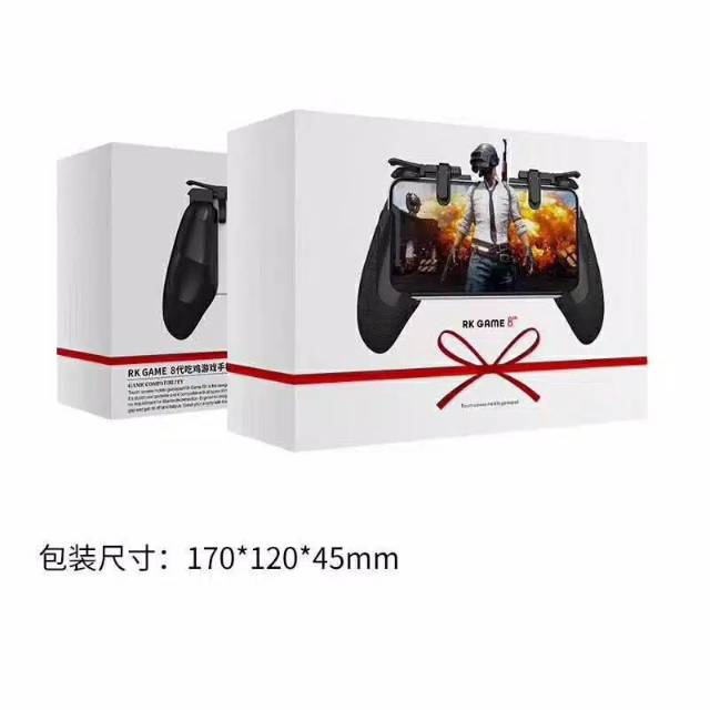 ORIGINAL GAMEPAD RK 8 FIRE SHOOTER WITH L1 R1 GAME HOLDER JOYSTICK