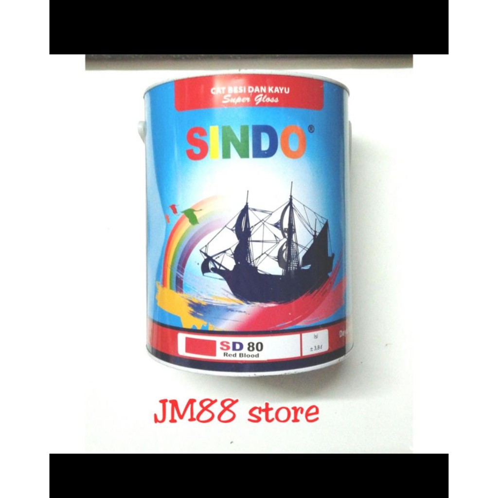 Cat kapal sindo / cat sindo kayu dan besi super gloss