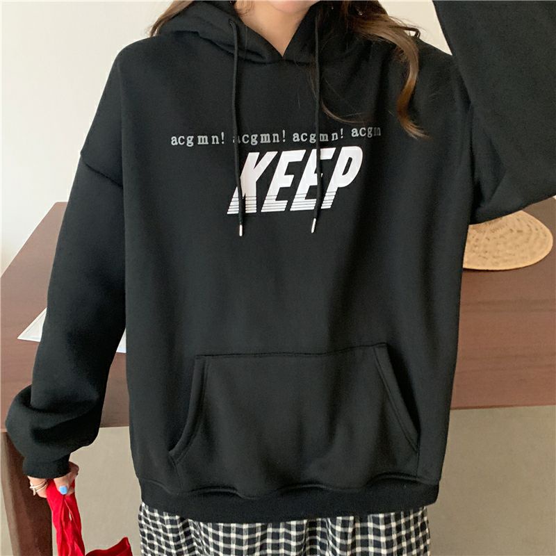 S - XXXXXL(6XL) Hoodie Korean Style Big Size KEEP Jacket OVERSIZE Jaket Long Sleeve Harajuku Sweater Pria Wanita Jumbo Fashion Women Tumblr Ulzzang 5XL 4XL 3XL 2XL XL L M