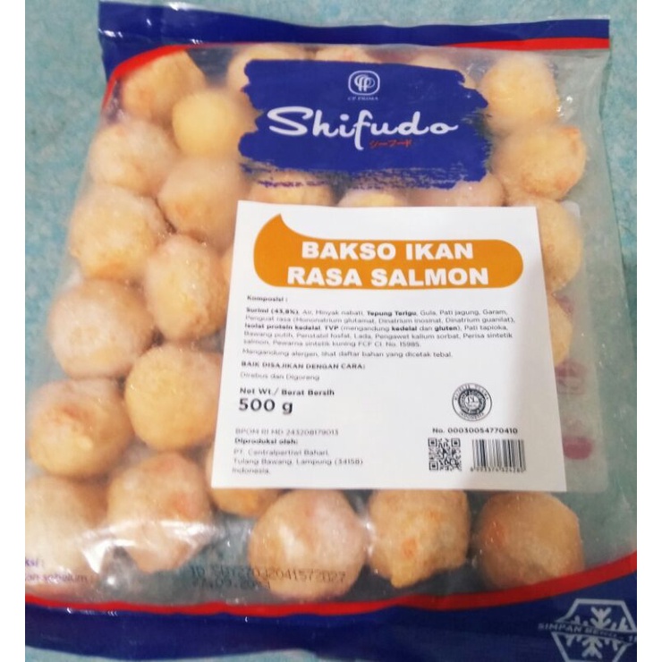 

shifudo bakso salmon 500g