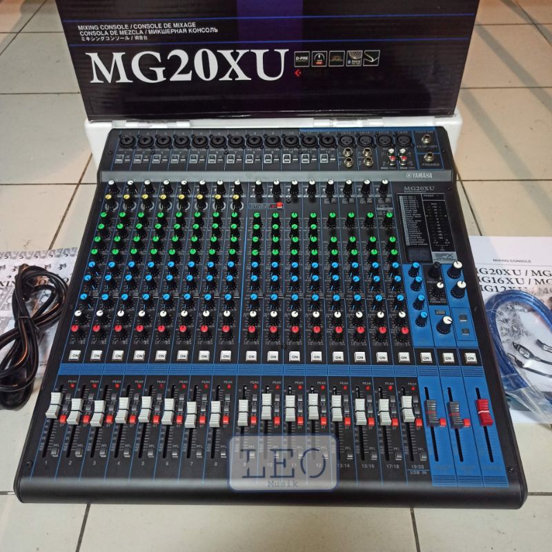 Jual Yamaha Mixer Mg Xu Mg Xu Mixing Console Channel Shopee Indonesia