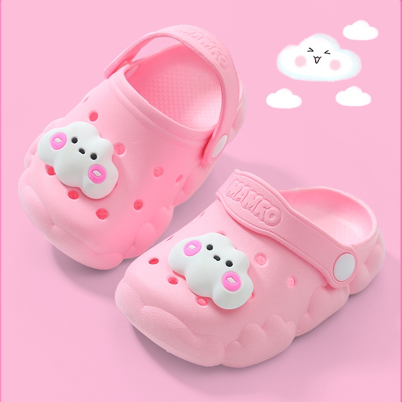 PROMO 12.12 PUNCAK Okaybaby B224 Sandal Slop cloud Import Anak Laki-laki Perempuan Lucu Fashion Termurah Model Kekinian Casual