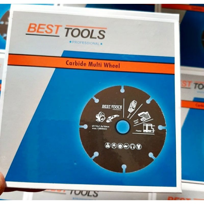 carbide cutter wheel BESTTOOLS / mata potong gerinda multi obyek multi cutting besi batu