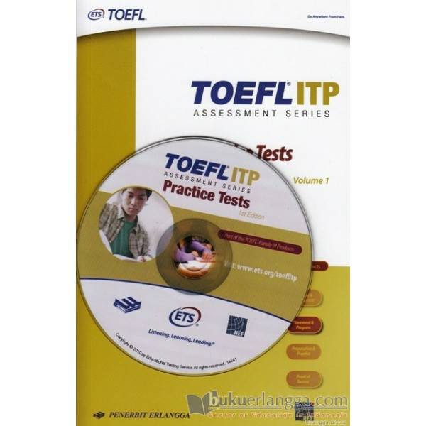 0084280010 - NEW & ORI BUKU TOEFL ITP PRACTICE TESTS VOLUME 1