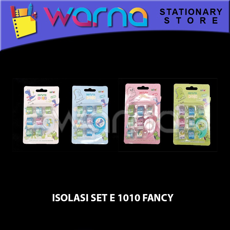 

ISOLASI KECIL SELOTIP SET E 1010 FANCY DINO MOUSE LUCU