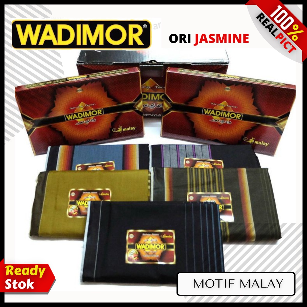Sarung Wadimor Darussalam Horizon Padang Minang Tiga Dara Klir Kain Samping Tenun Motif Kotak Kotak2 Dewasa Pria Laki Cowok Sholat Solat Shalat