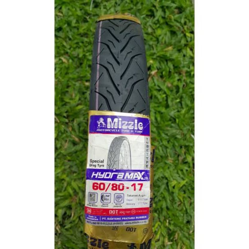 Ban hydra maxx mizzle ukuran 60/80-17 ( Soft compound buat drag )