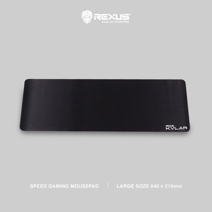 Mousepad Gaming rexus rubber speed extended 21x64cm Kvlar T5 - Alas Mouse pad mat T-5