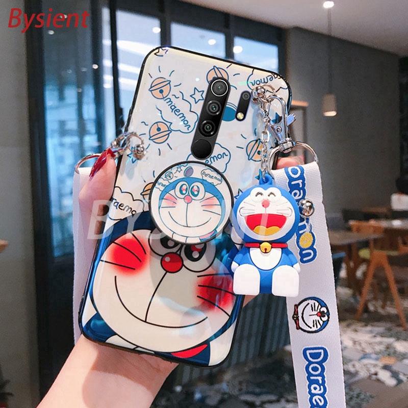 Kesing Hp Redmi 9 Soft Tpu Cute Doraemon Cartoon Pattern Casing Redmi 9 Cover Shopee Indonesia