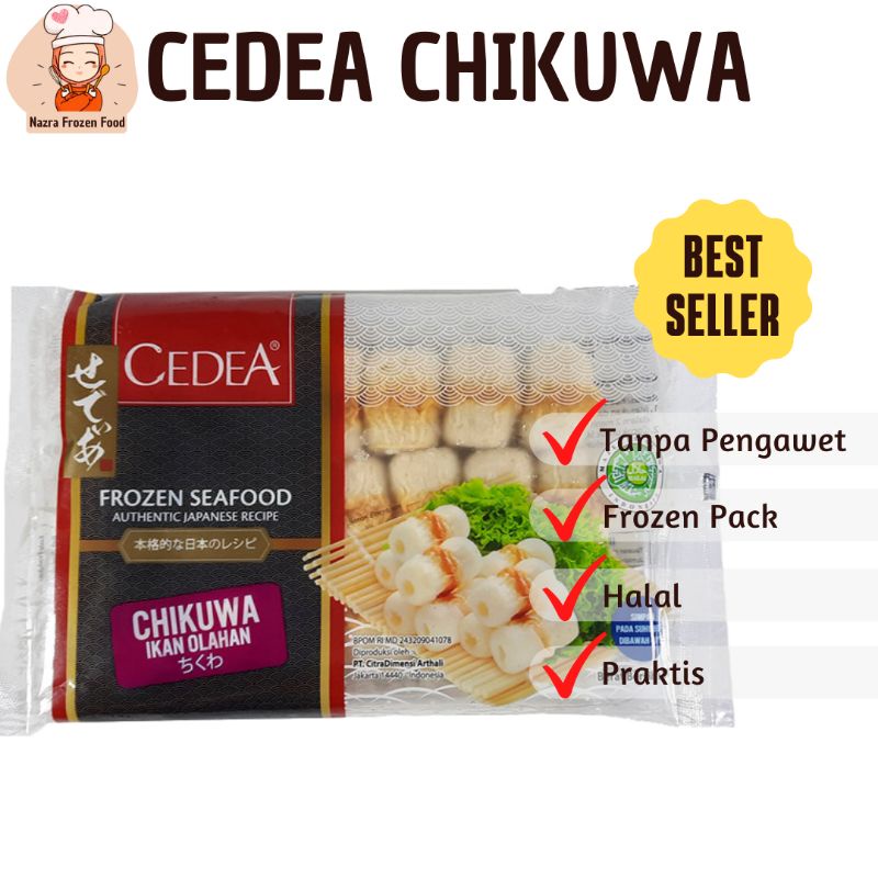 

CEDEA Chikuwa Mini 500gr / Chikuwa Olahan Ikan