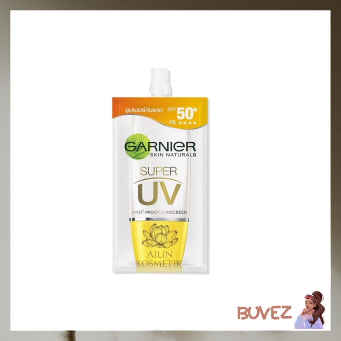 SACHET GARNIER LIGHT COMPLETE SUPER UV MATTE  KRIM SIANG SUNSCREEN  NEWPROMO