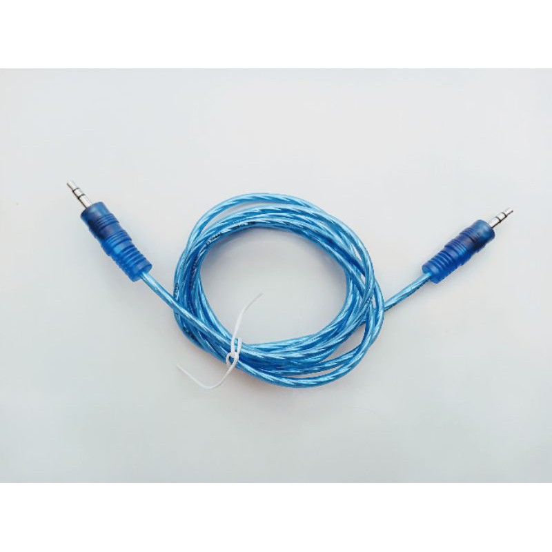 Kabel AUX Audio Male 3,5mm HP ke Ampli, Speaker aktif, Tape Mobil , Kabel 1-1