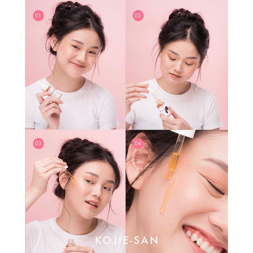 [NEW] Kojie San Brightening &amp; Whitening Serum 20 ML / Pemutih Pencerah Wajah