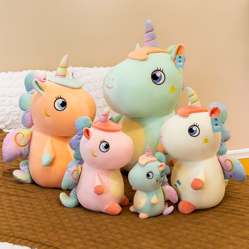 Boneka Unicorn Gendut  unicorn doll plush