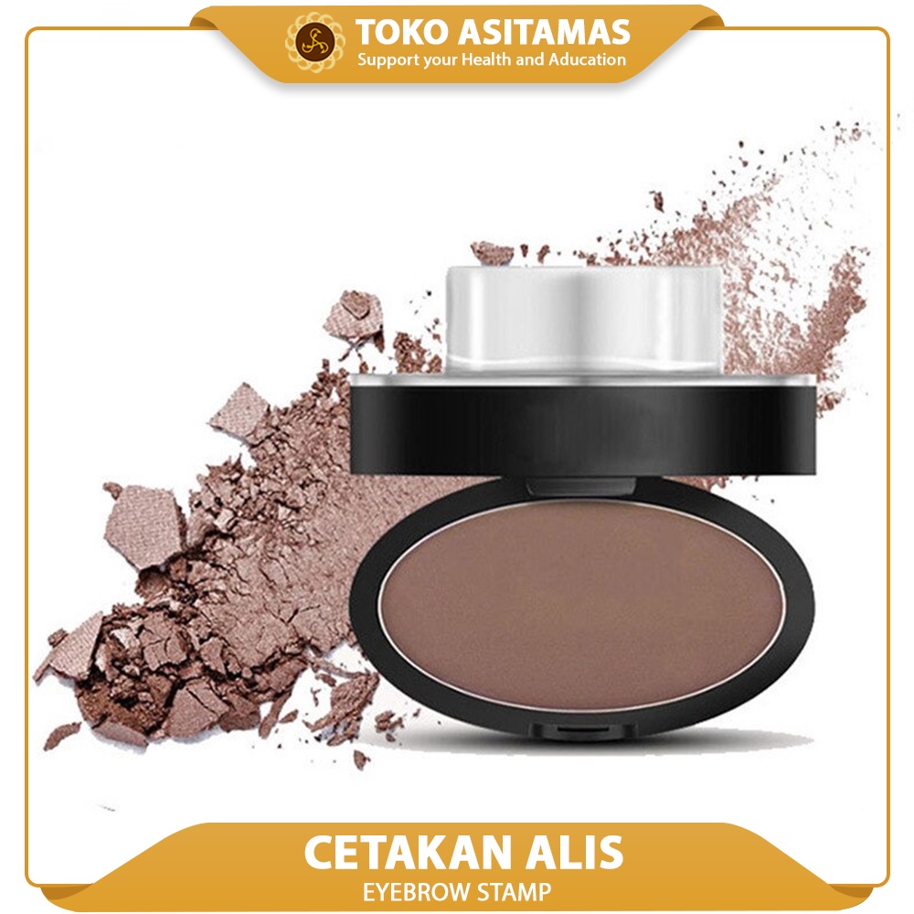 Stempel Alis Instan Eyebrow Stamp Instant Cetakan Pembentuk Alis Eyebrow Powder Stamp On Point