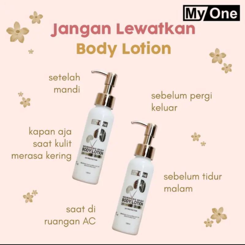 MyOne parfume whitening body lotion