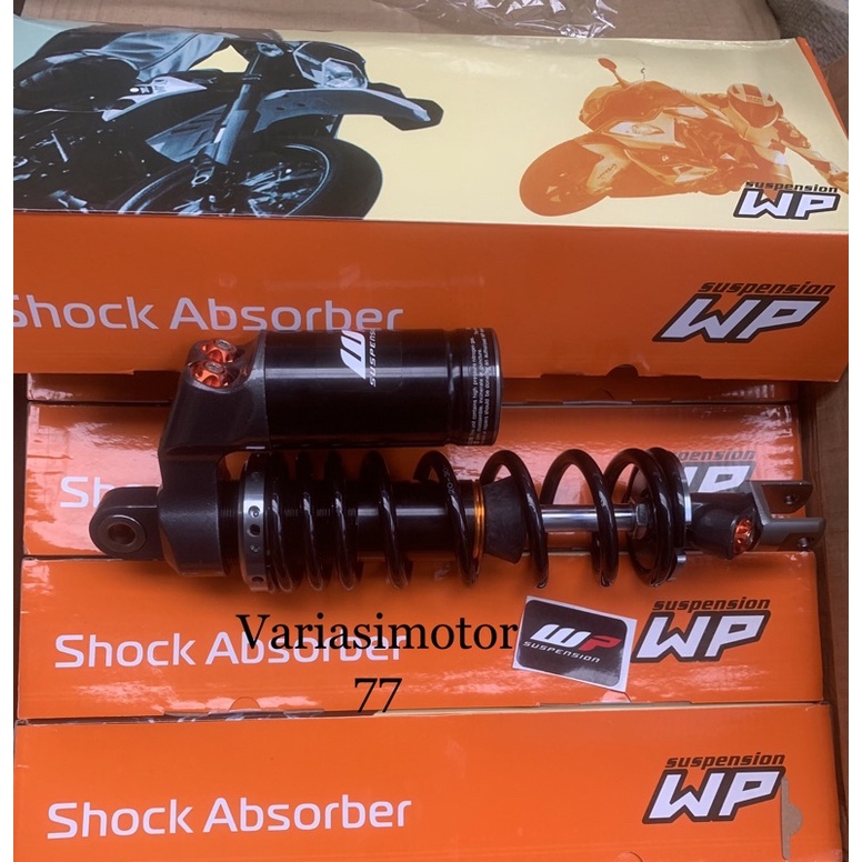 Shock Copy Showa Fastbikes Breaker Shock Tabung Atas Uk 310 330 MM Copy Ori Wp Uk 330 Hitam Vario 12