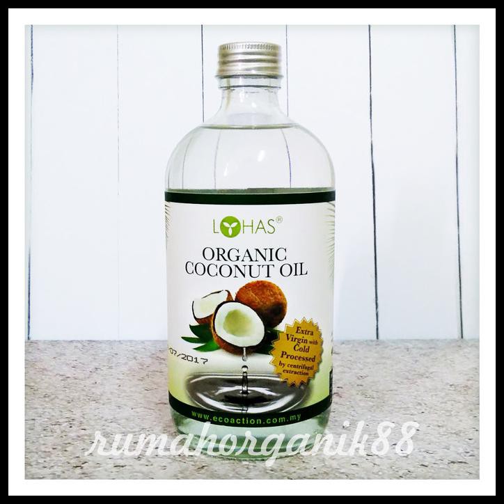 

Organic (Cold Processed) Extra Virgin Coconut Oil By Lohas 480Ml