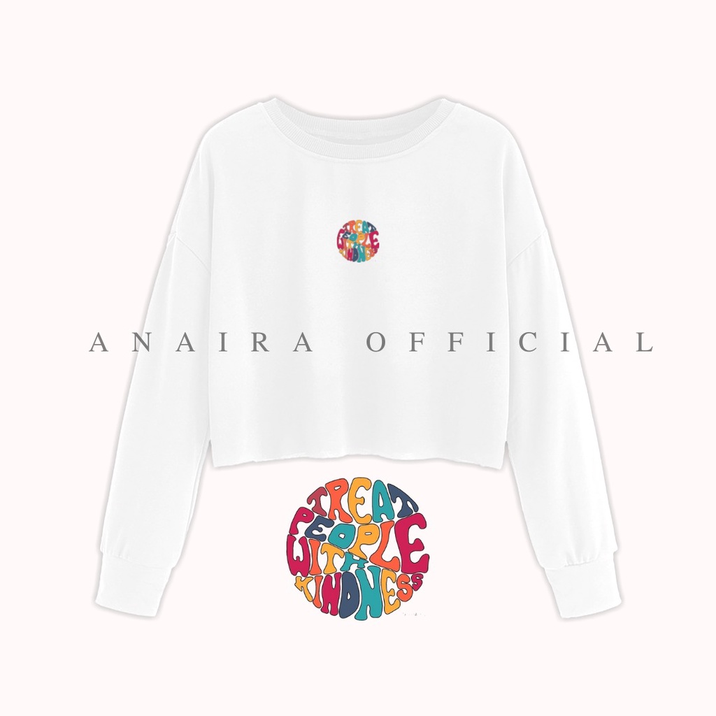 SWEATER CROP TREAT PEOPLE ANAIRAOFFICIAL