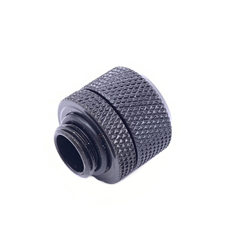 Bt Kuningan G1/4Benang Fitting Kompresi Tabung Lembut Untuk 10x13mm Soft Tube PC Konektor Menyegarkan Air 8buah