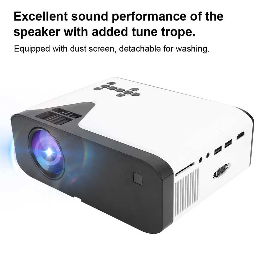 UB-20 - Home Portable LED Projector 720P - 3000 Lumens