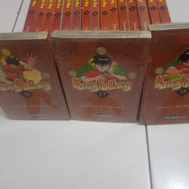 Kungfu Boy Deluxe kolpri vol 1-18