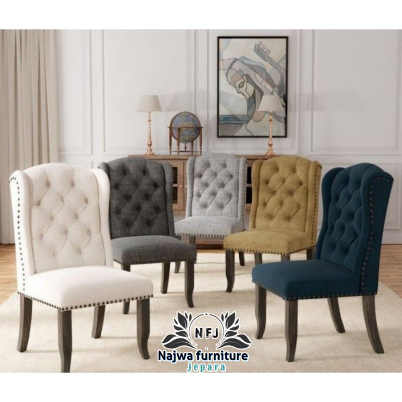 KURSI MAKAN PREMIUM KURSI MAKAN MEWAH KURSI JATI