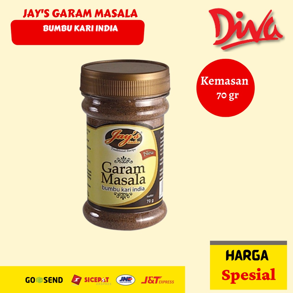 

JAY'S Garam Masala Bumbu Masak [70 g]