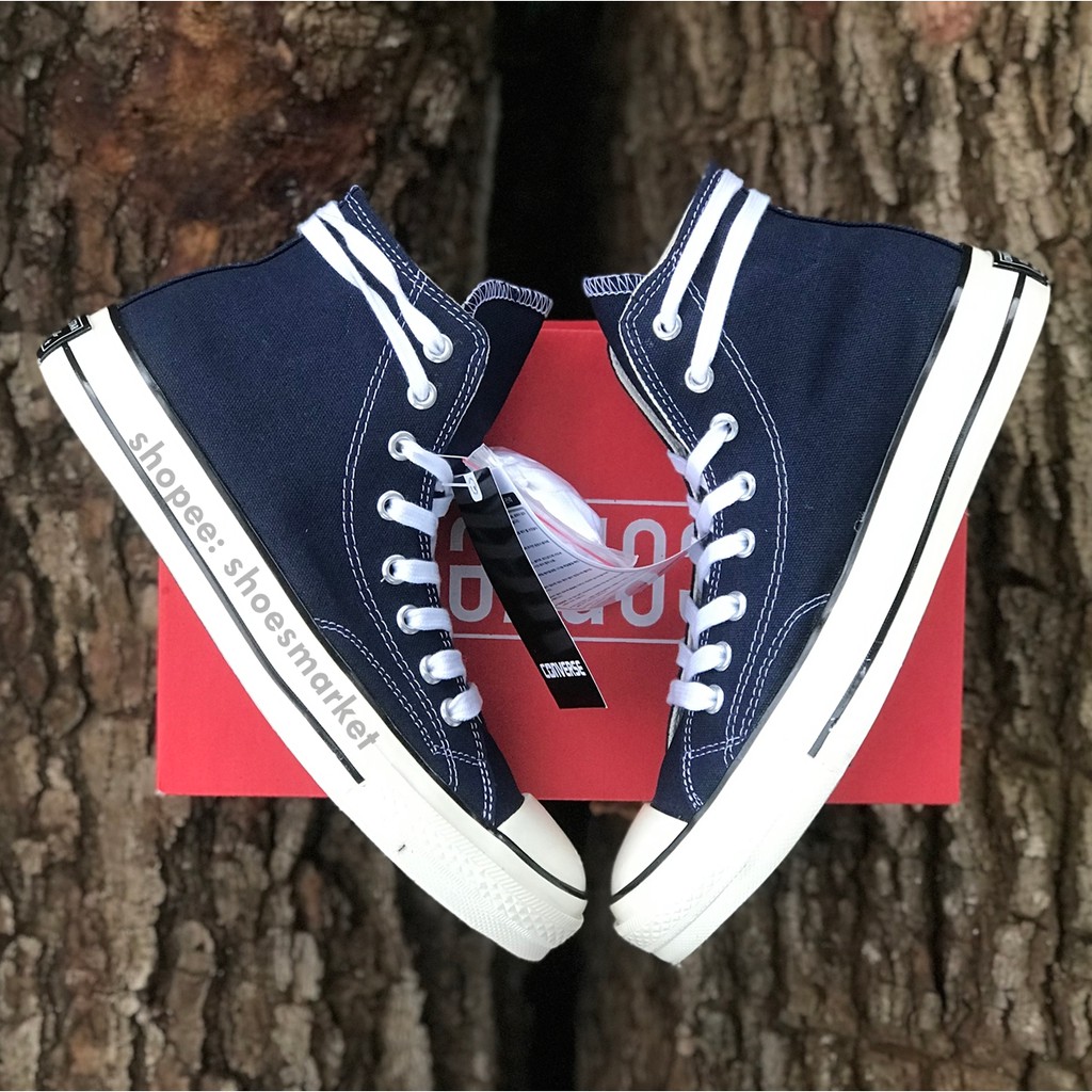 SEPATU CONVERSE 70S HIGH NAVY ALL STAR CHUCK TAYLOR OBRAL MURAH