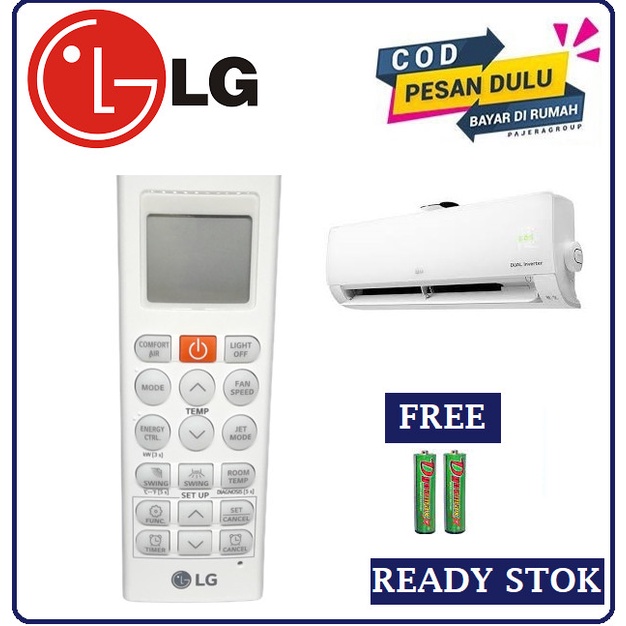 Remote AC LG Hercules / Mini Hercules Original free baterai