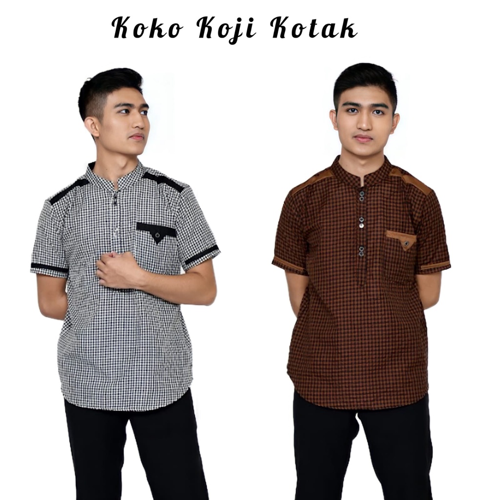 Koko Koji Kotak ,Kemeja Koko Kotak