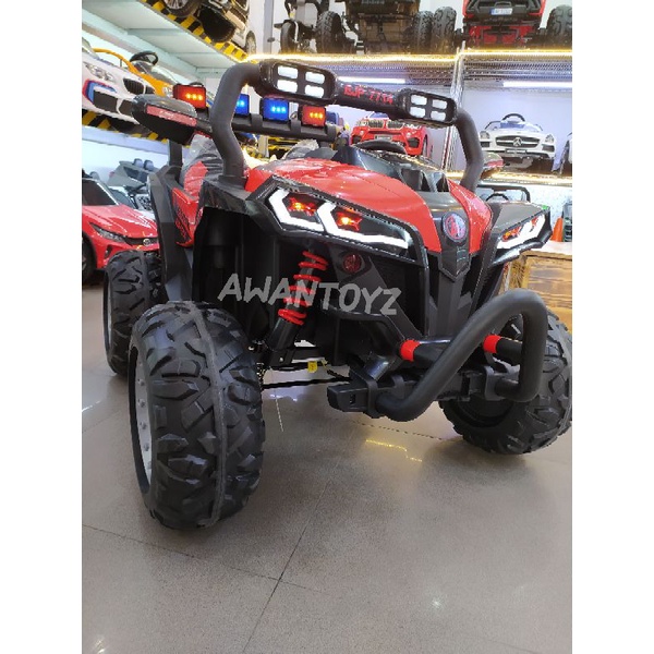 Mobil Aki Anak Jeep UTV Cherokee Red